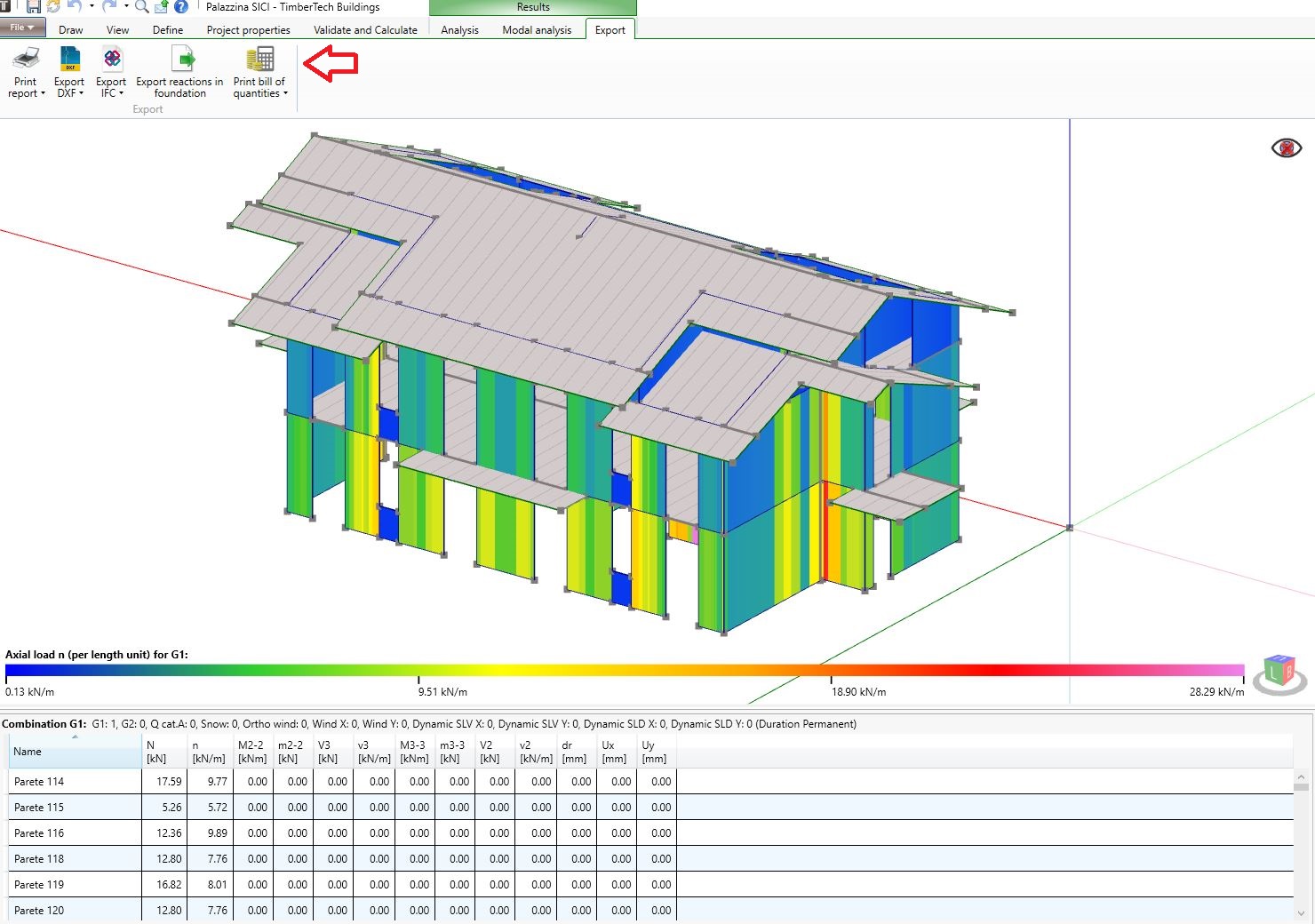 Add On Module Bill Of Quantities Timbertech Buildings Design Software